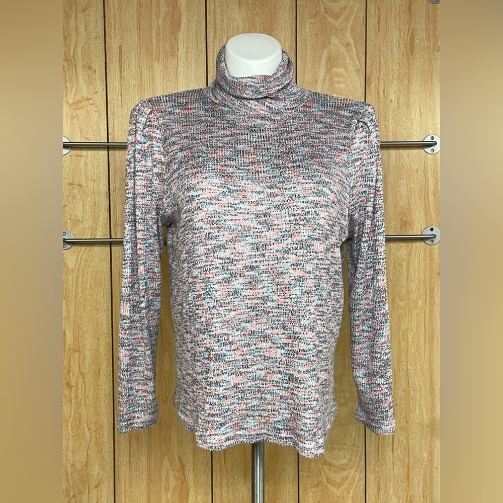 Angels Multicolor Turtleneck Sweater